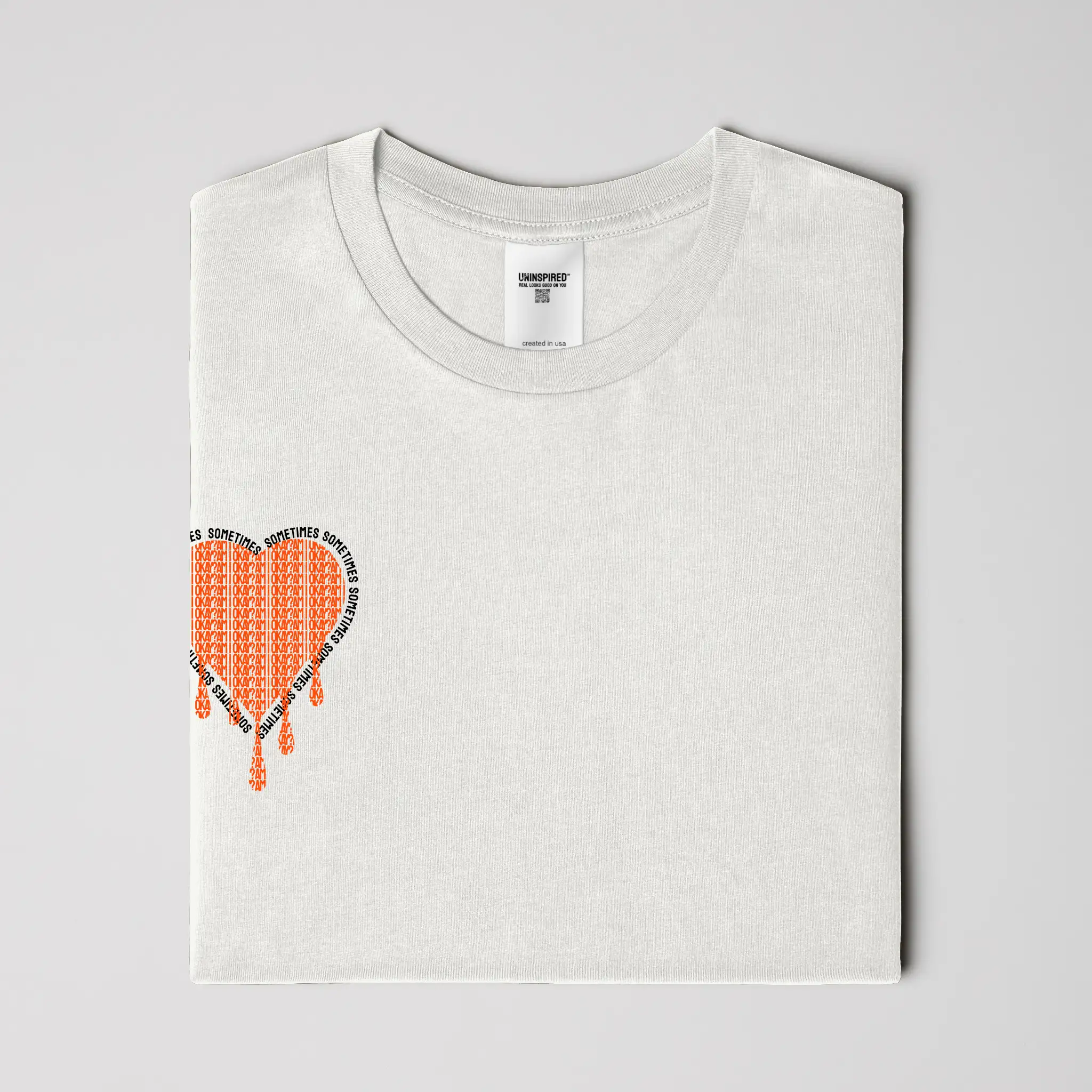 AM I OKAY? // Standard Tee // WO-T-Shirts-Uninspired