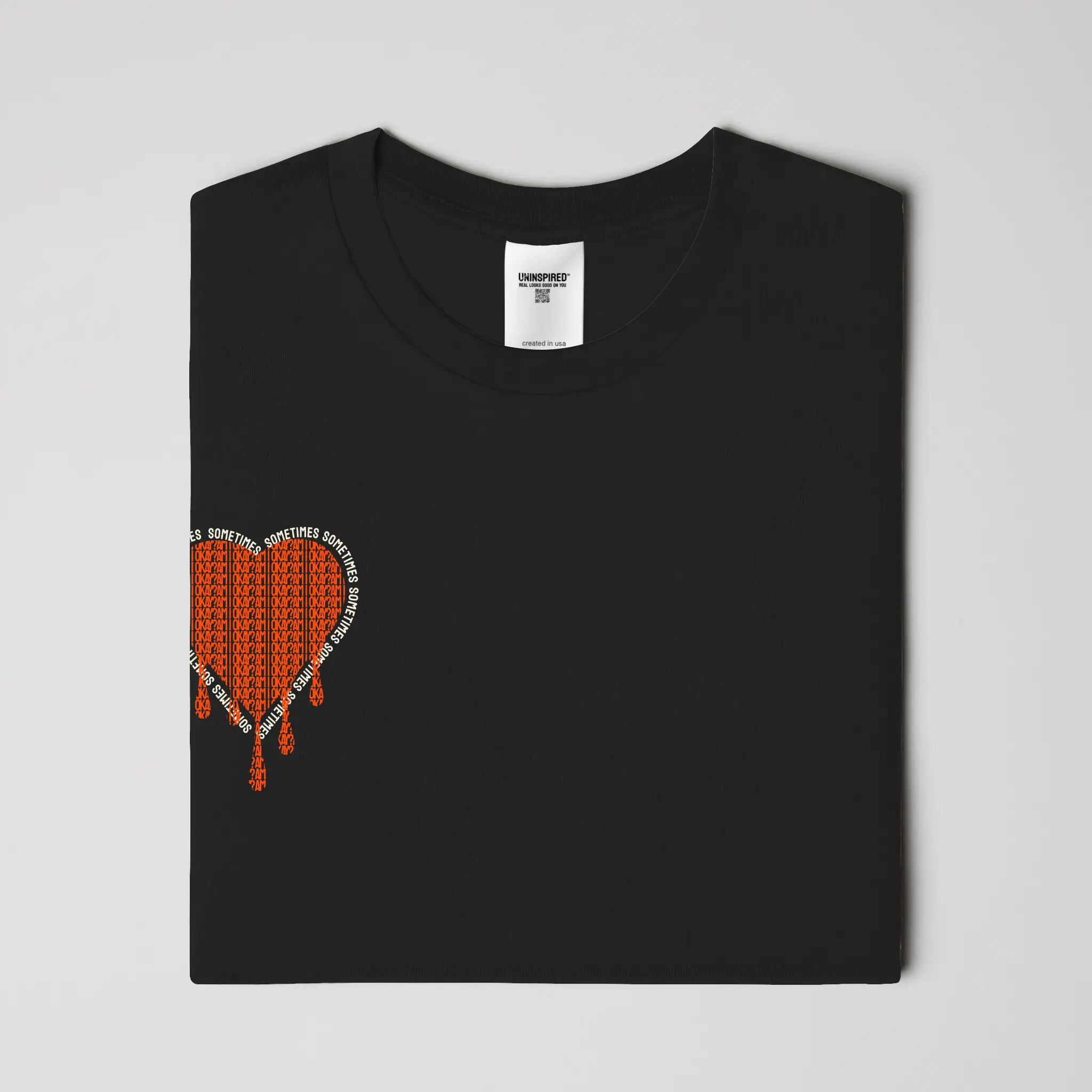 AM I OKAY? // Standard Tee // BO-T-Shirts-Uninspired