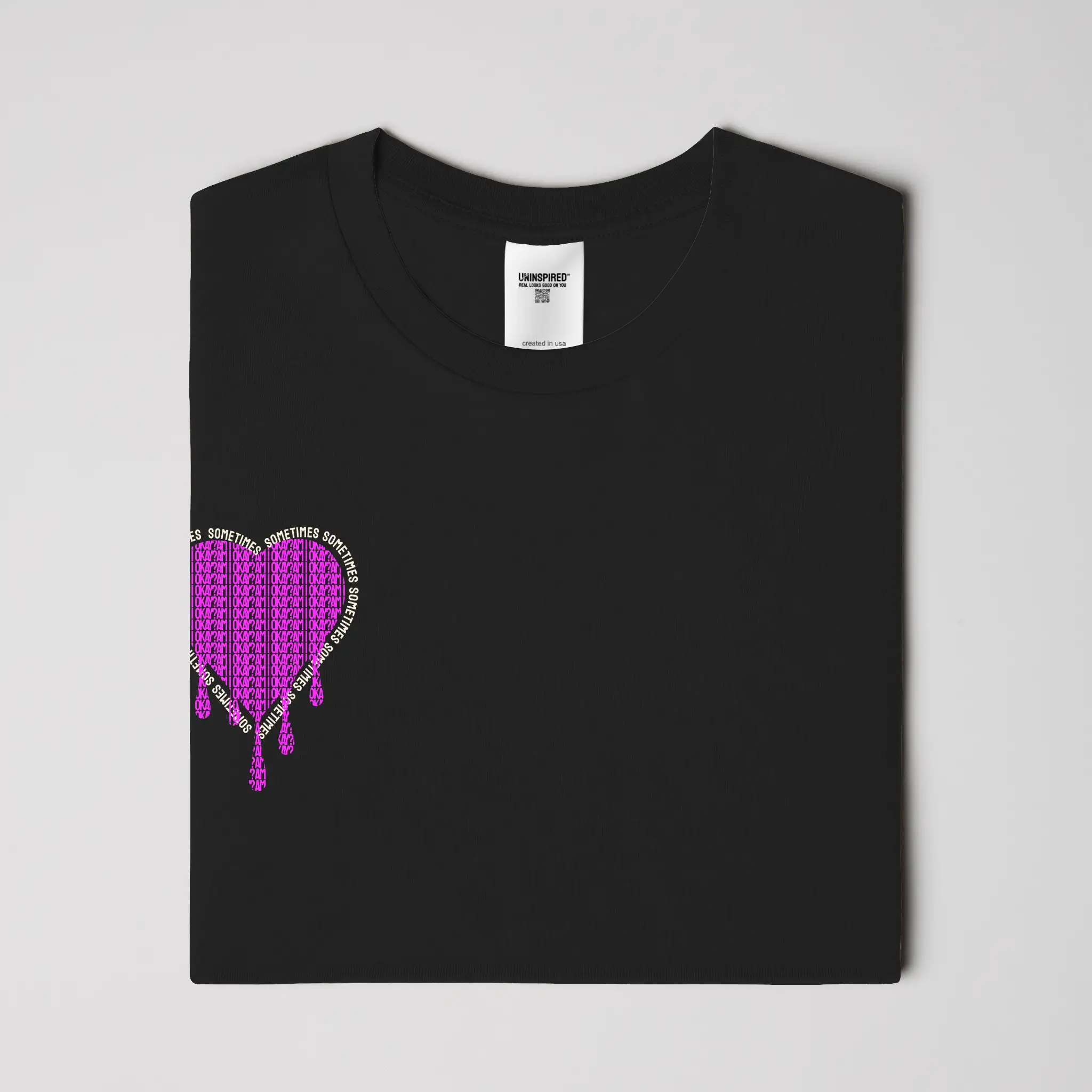 AM I OKAY? // Standard Tee // BP-T-Shirts-Uninspired