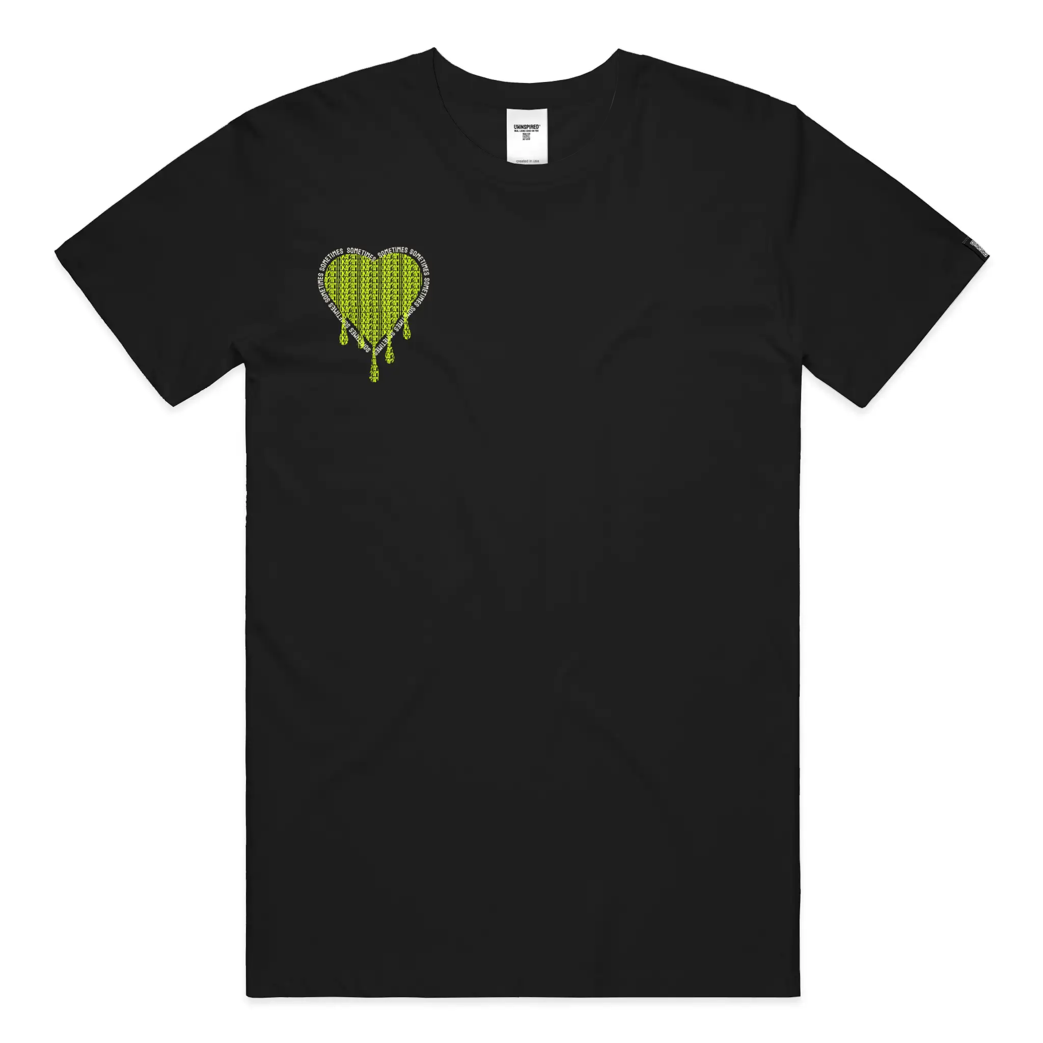 AM I OKAY? // Standard Tee // BG-T-Shirts-Uninspired