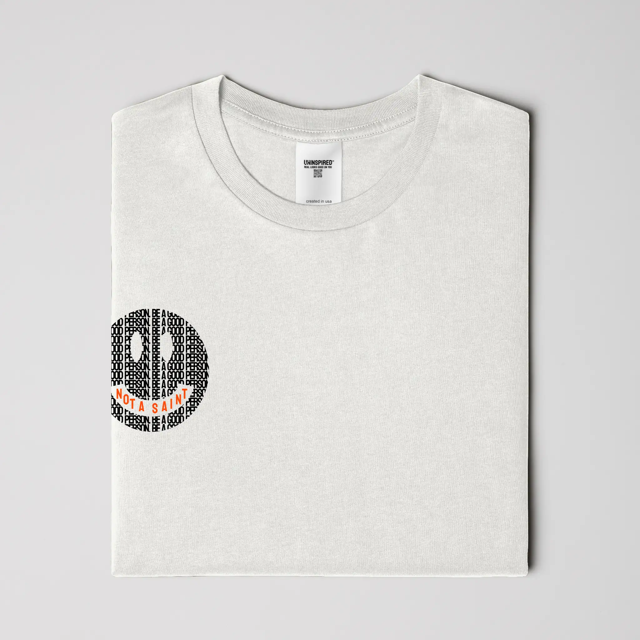 BE A GOOD PERSON // Standard Tee // WC-T-Shirts-Uninspired