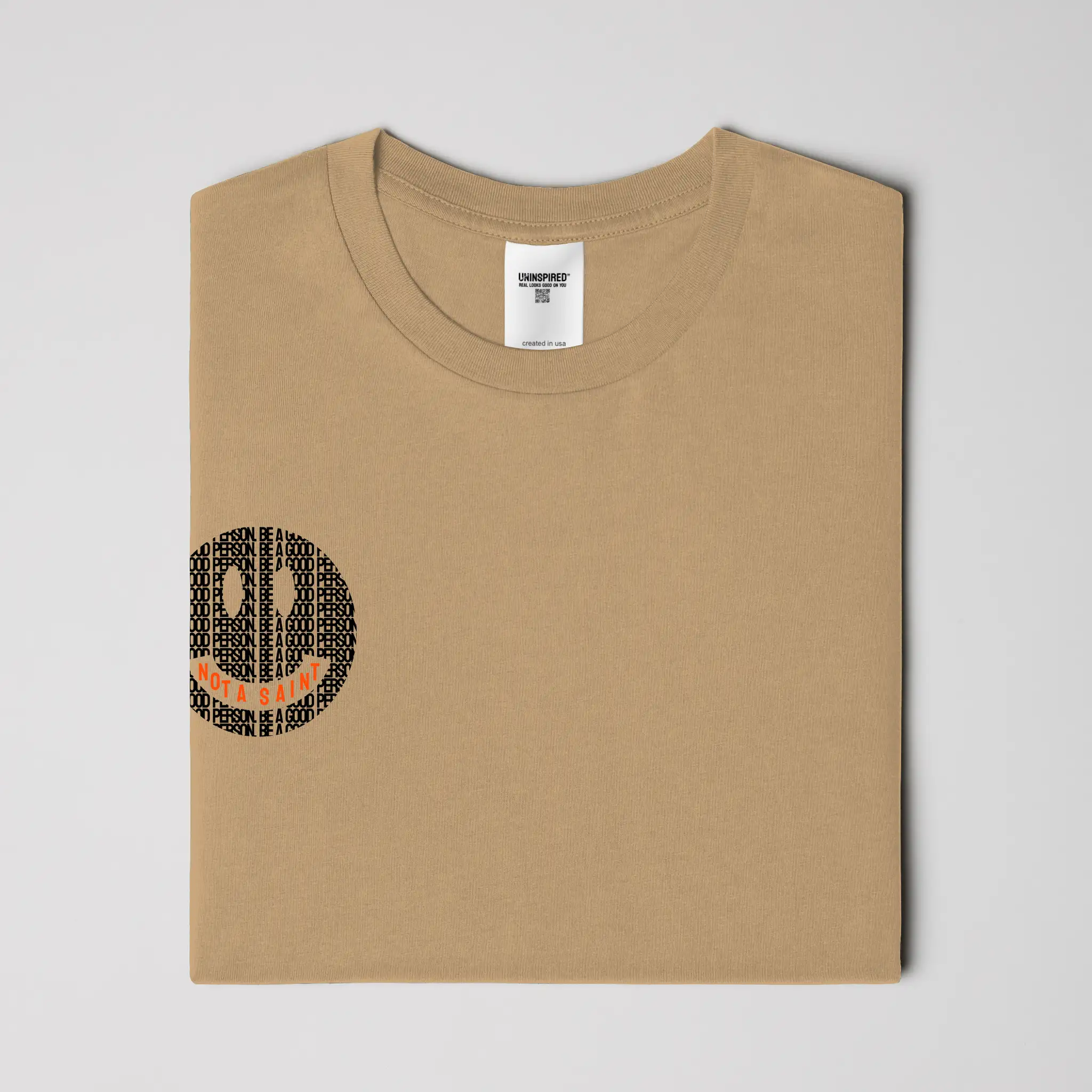 BE A GOOD PERSON // Standard Tee // KC-T-Shirts-Uninspired
