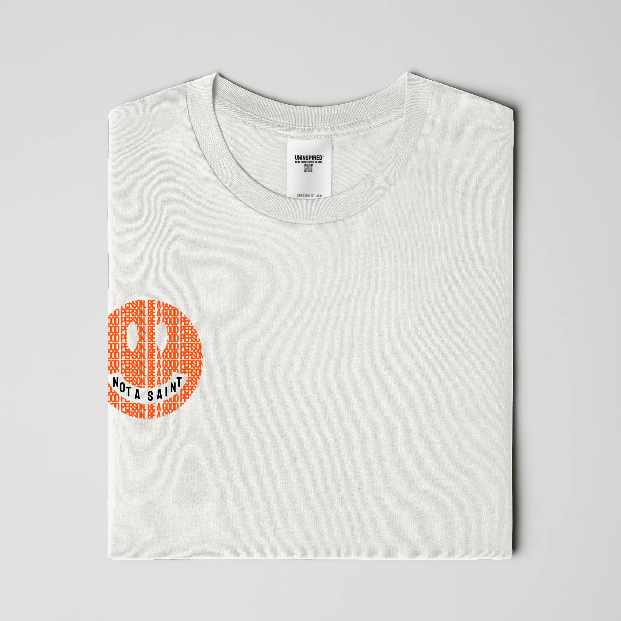 BE A GOOD PERSON // Standard Tee // WO-T-Shirts-Uninspired