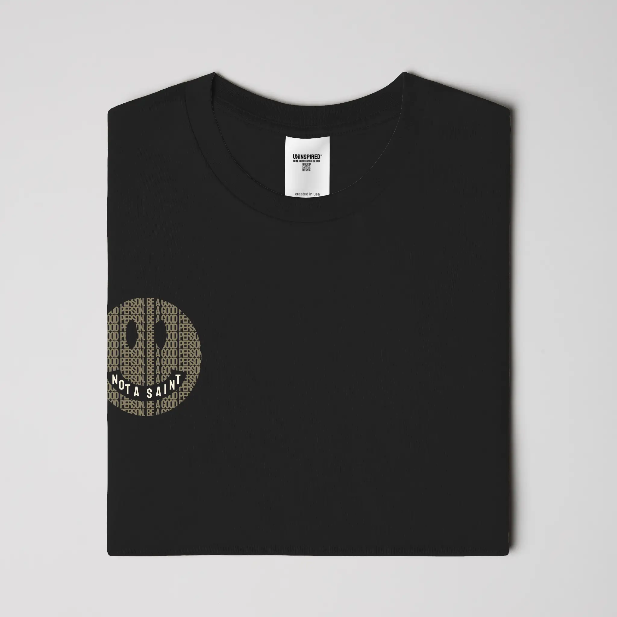 BE A GOOD PERSON // Standard Tee // BK-T-Shirts-Uninspired