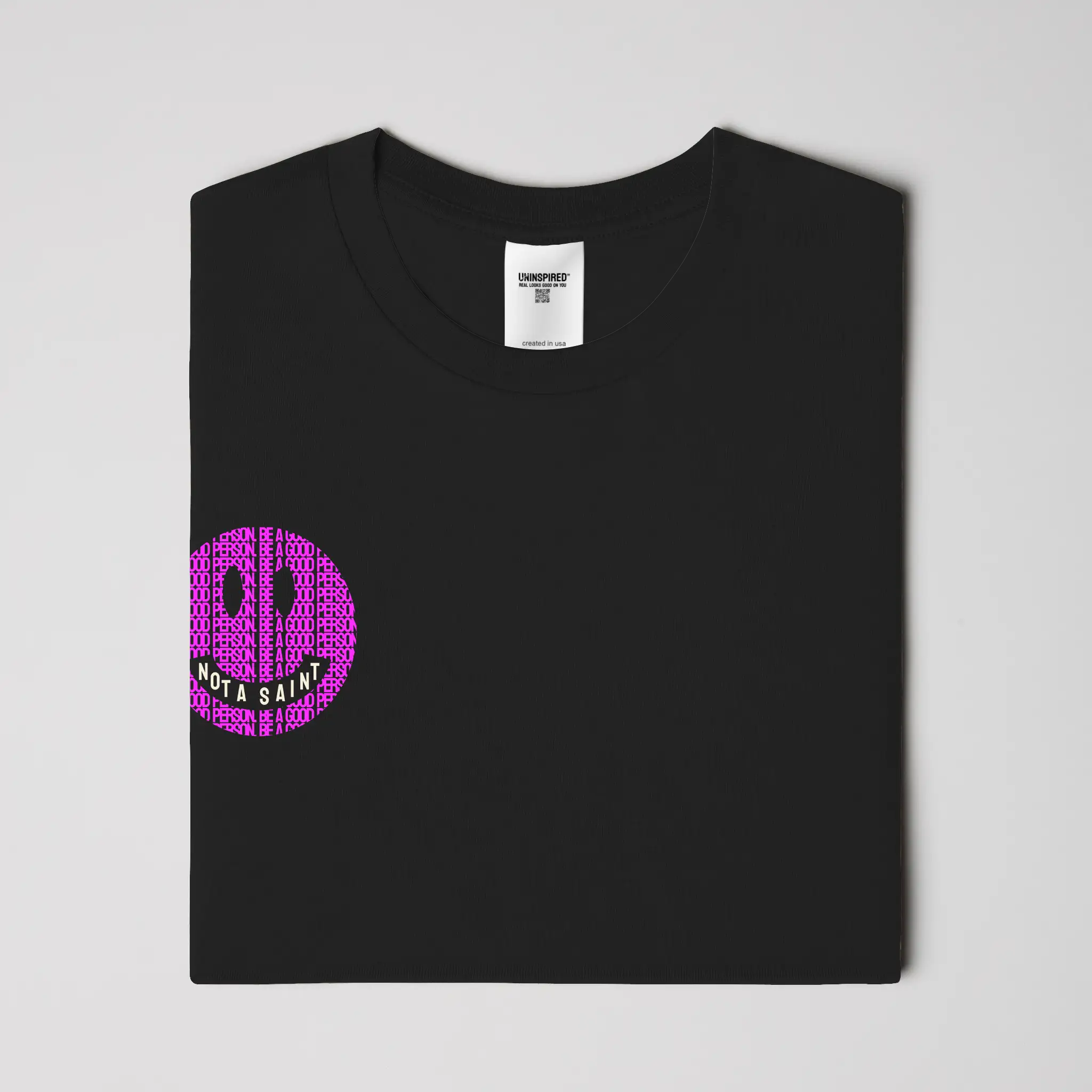 BE A GOOD PERSON // Standard Tee // BP-T-Shirts-Uninspired