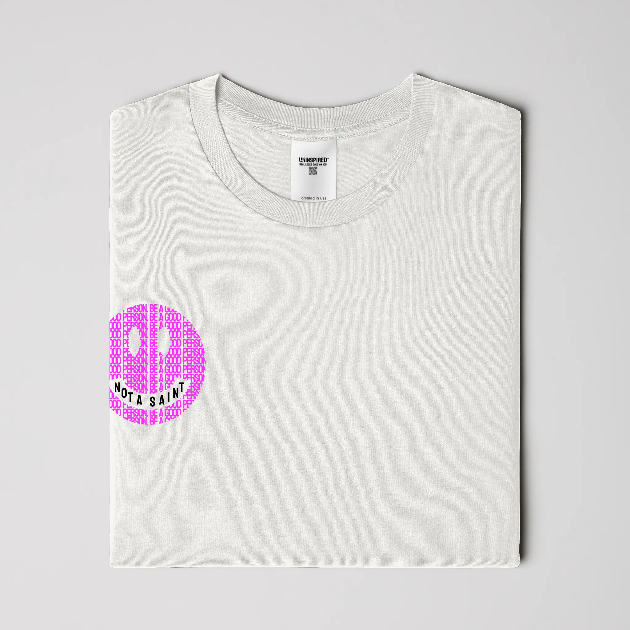 BE A GOOD PERSON // Standard Tee // WP-T-Shirts-Uninspired