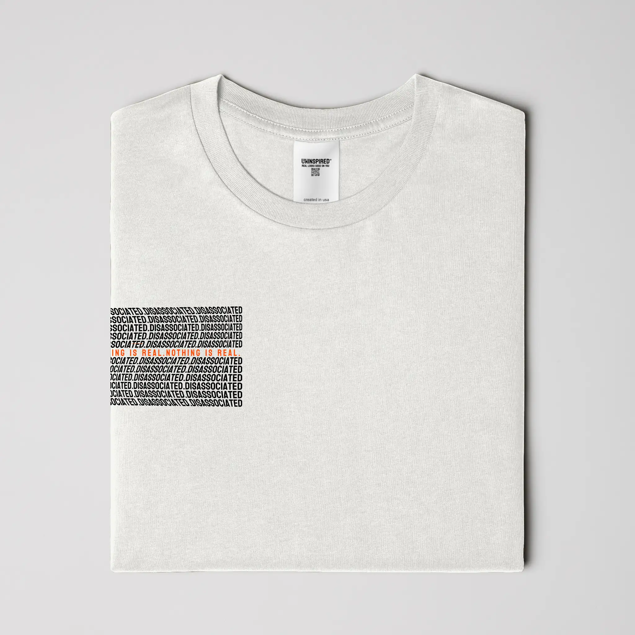 DISASSOCIATED // Standard Tee // WC-T-Shirts-Uninspired