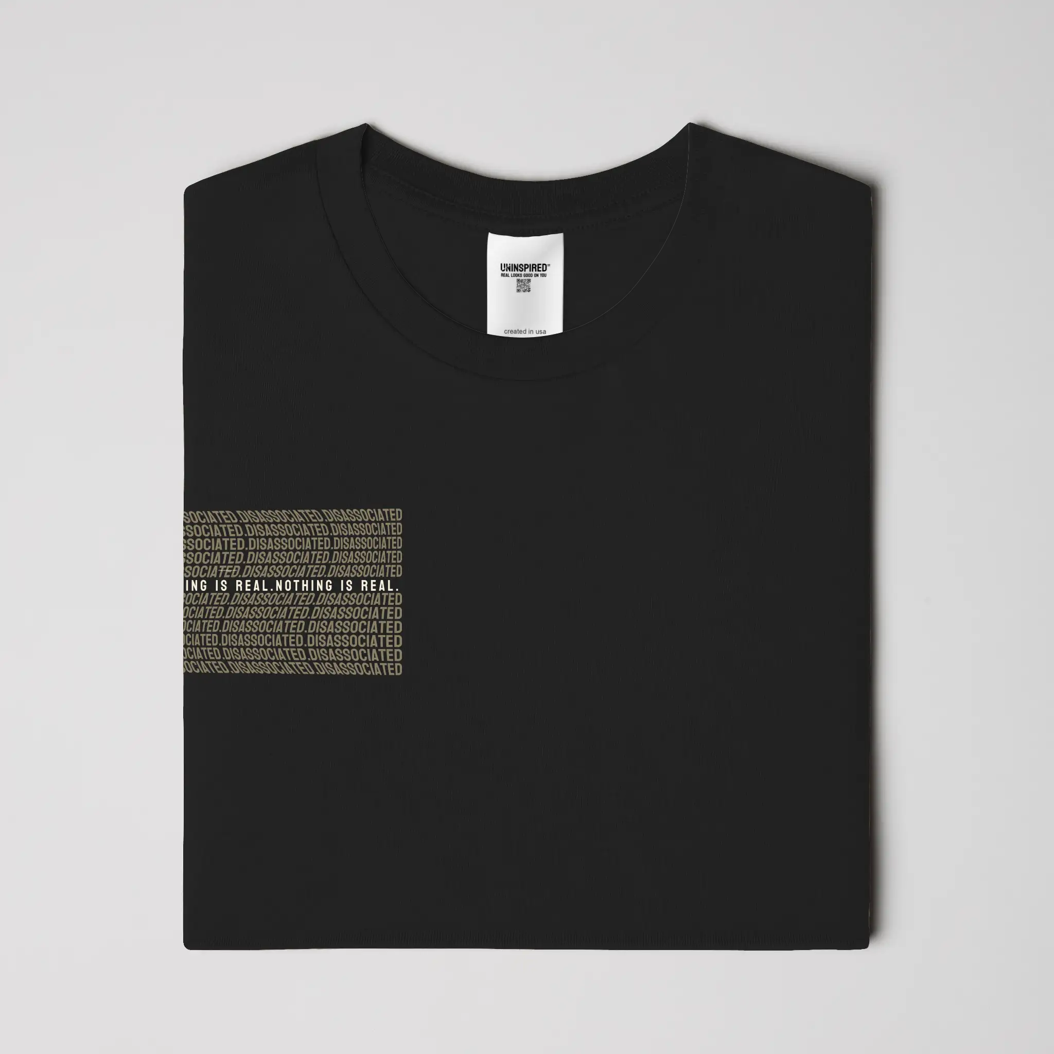 DISASSOCIATED // Standard Tee // BK-T-Shirts-Uninspired