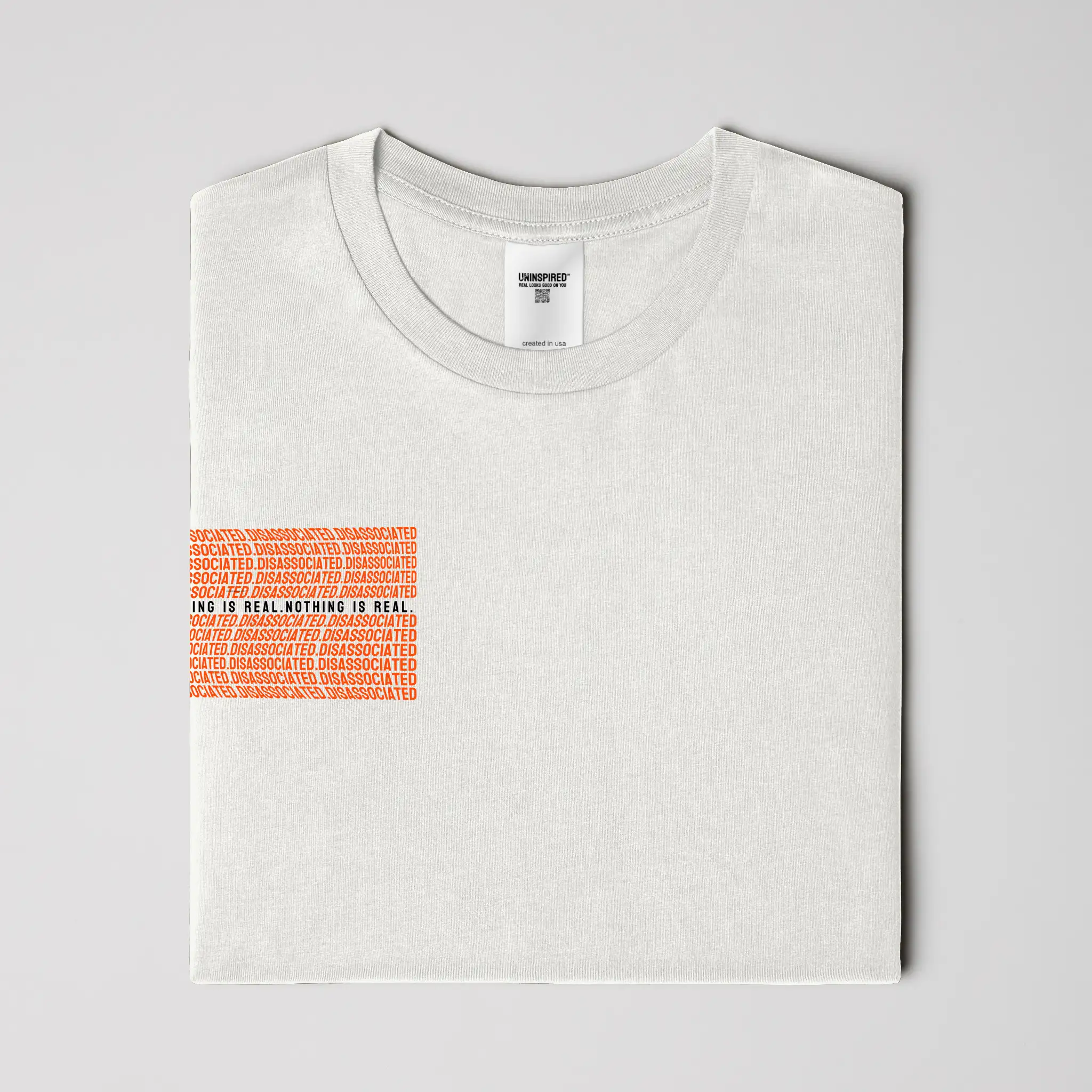 DISASSOCIATED // Standard Tee // WO-T-Shirts-Uninspired