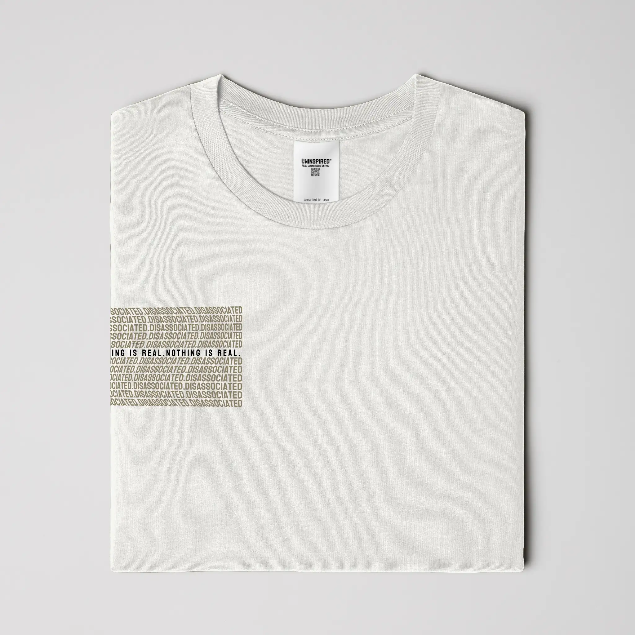 DISASSOCIATED // Standard Tee // WK-T-Shirts-Uninspired