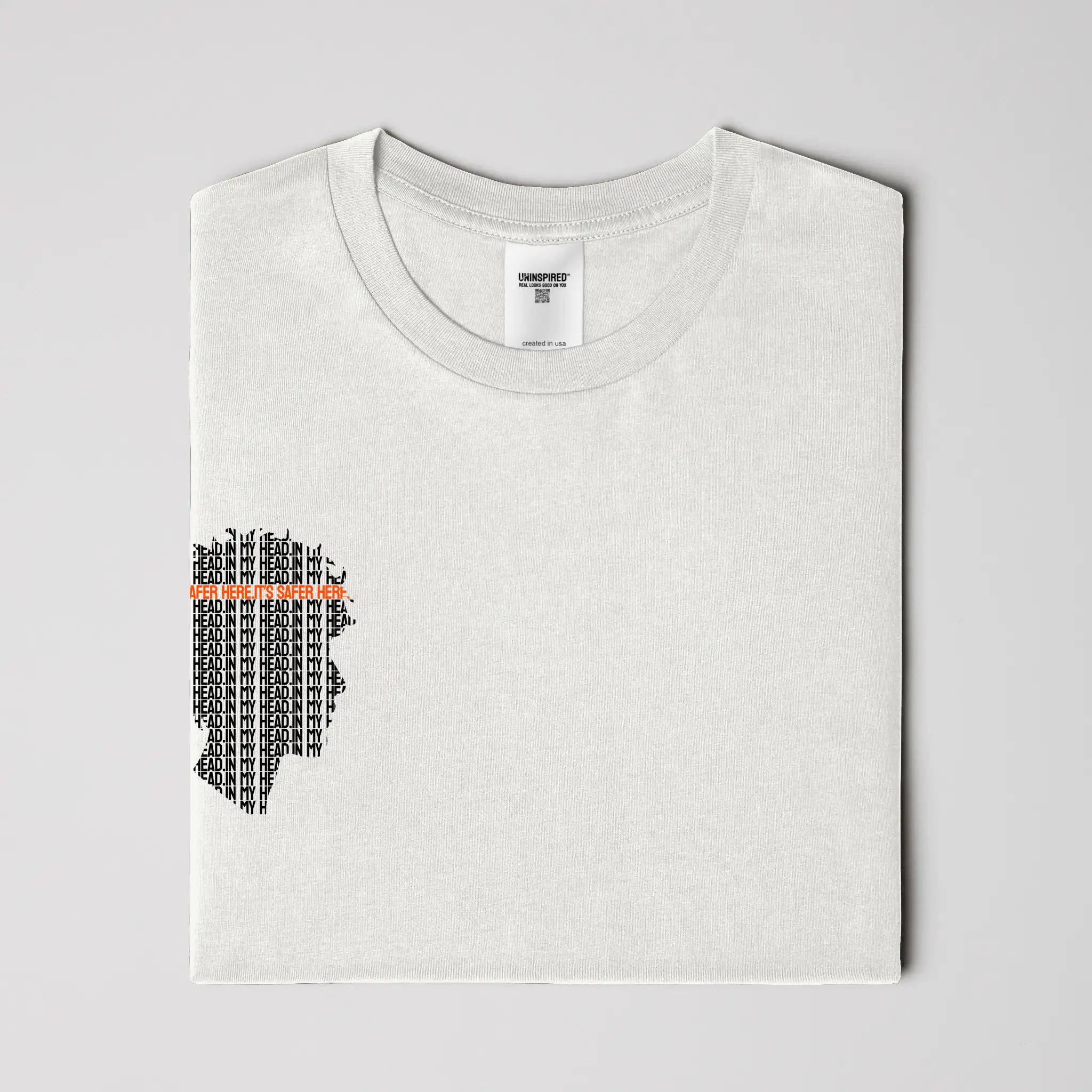 IN MY HEAD // Standard Tee // WC-T-Shirts-Uninspired