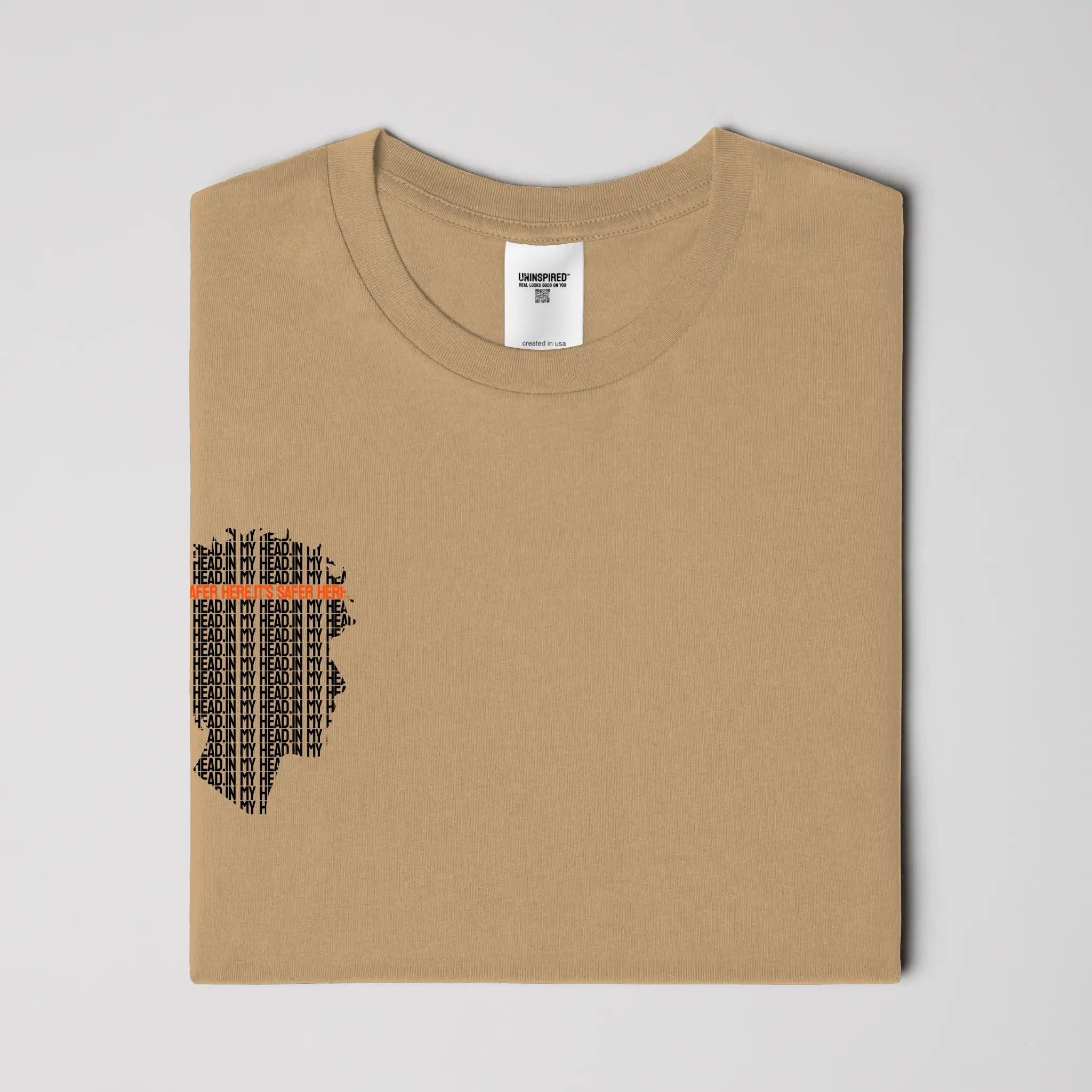 IN MY HEAD // Standard Tee // KC-T-Shirts-Uninspired