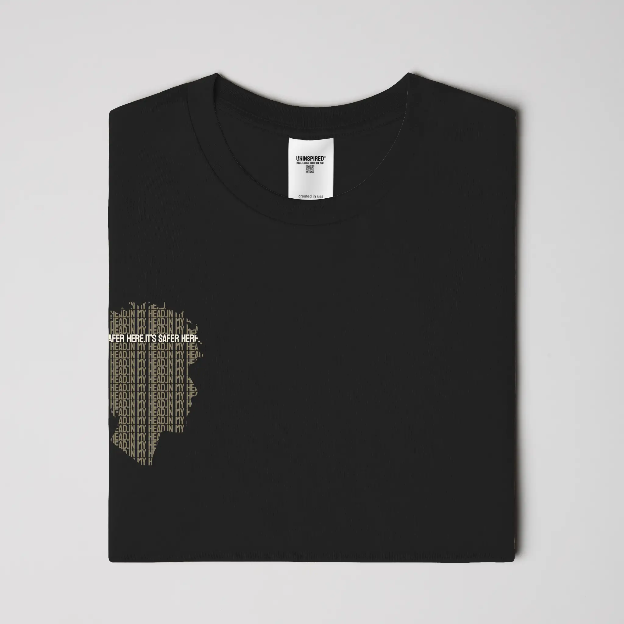 IN MY HEAD // Standard Tee // BK-T-Shirts-Uninspired