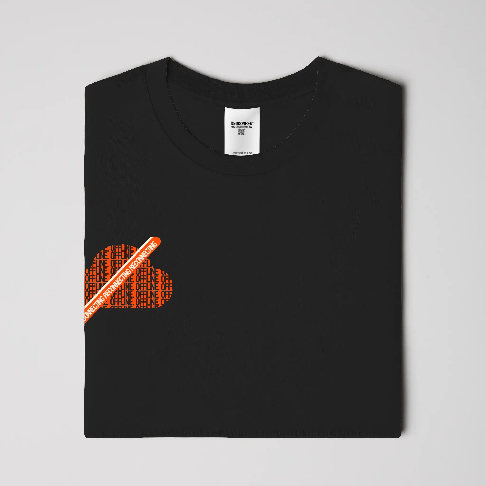 OFFLINE // Standard Tee // BO-T-Shirts-Uninspired