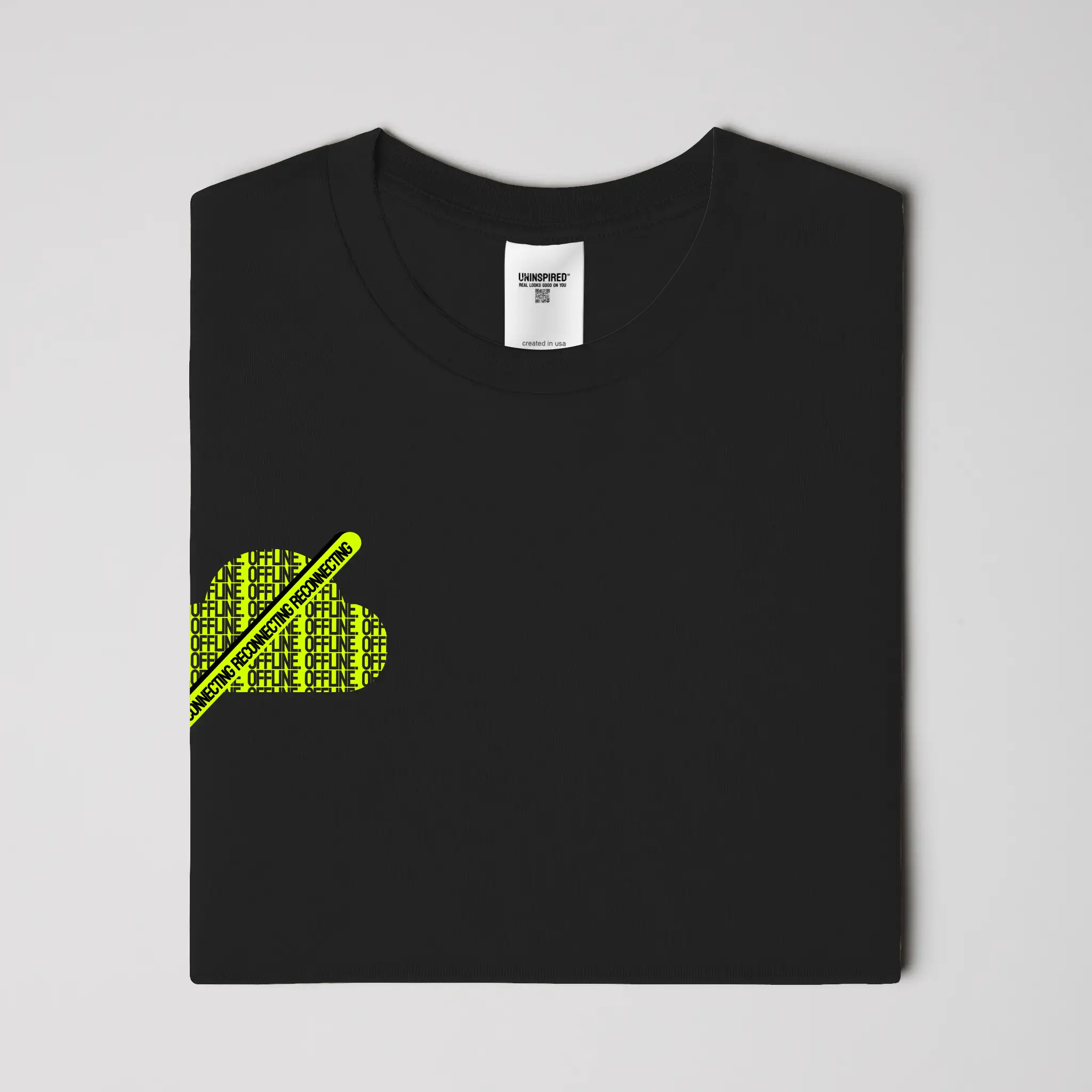 OFFLINE // Standard Tee // BG-T-Shirts-Uninspired