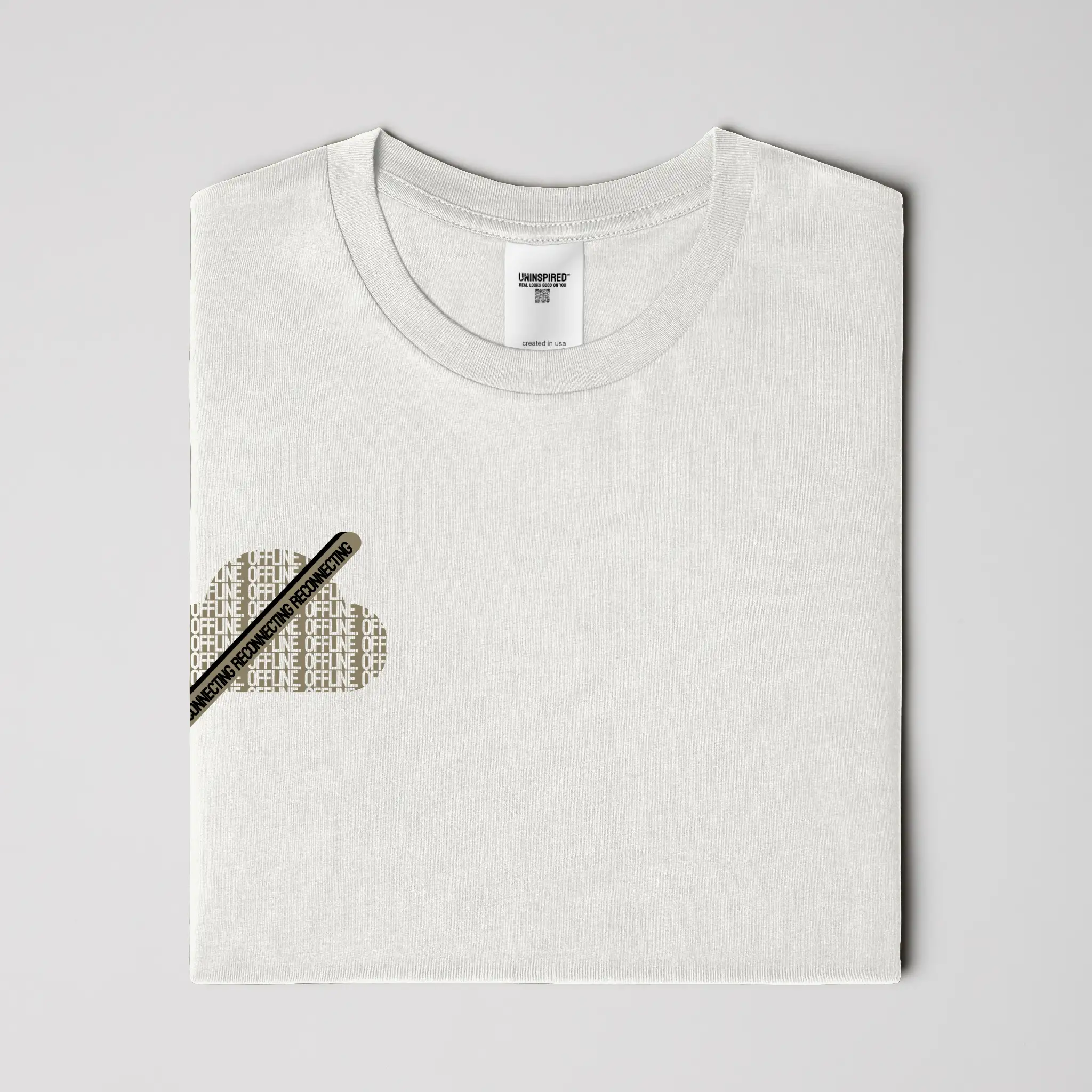 OFFLINE // Standard Tee // WK-T-Shirts-Uninspired