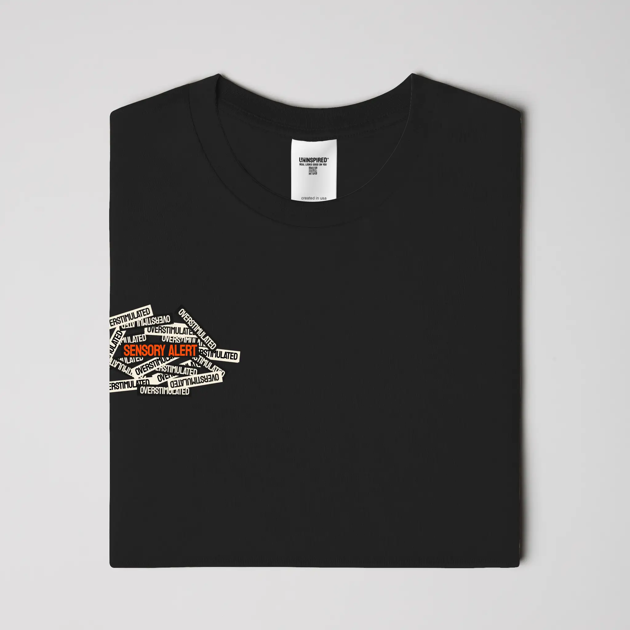 OVERSTIMULATED // Standard Tee // BC-T-Shirts-Uninspired