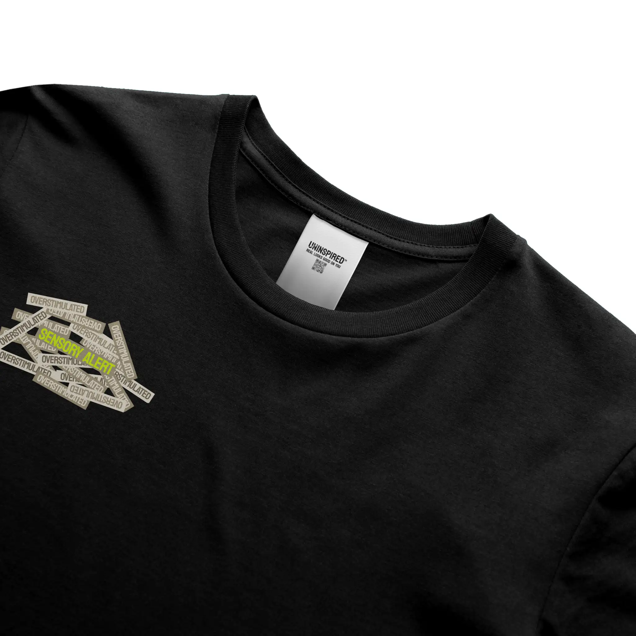 OVERSTIMULATED // Standard Tee // BK-T-Shirts-Uninspired