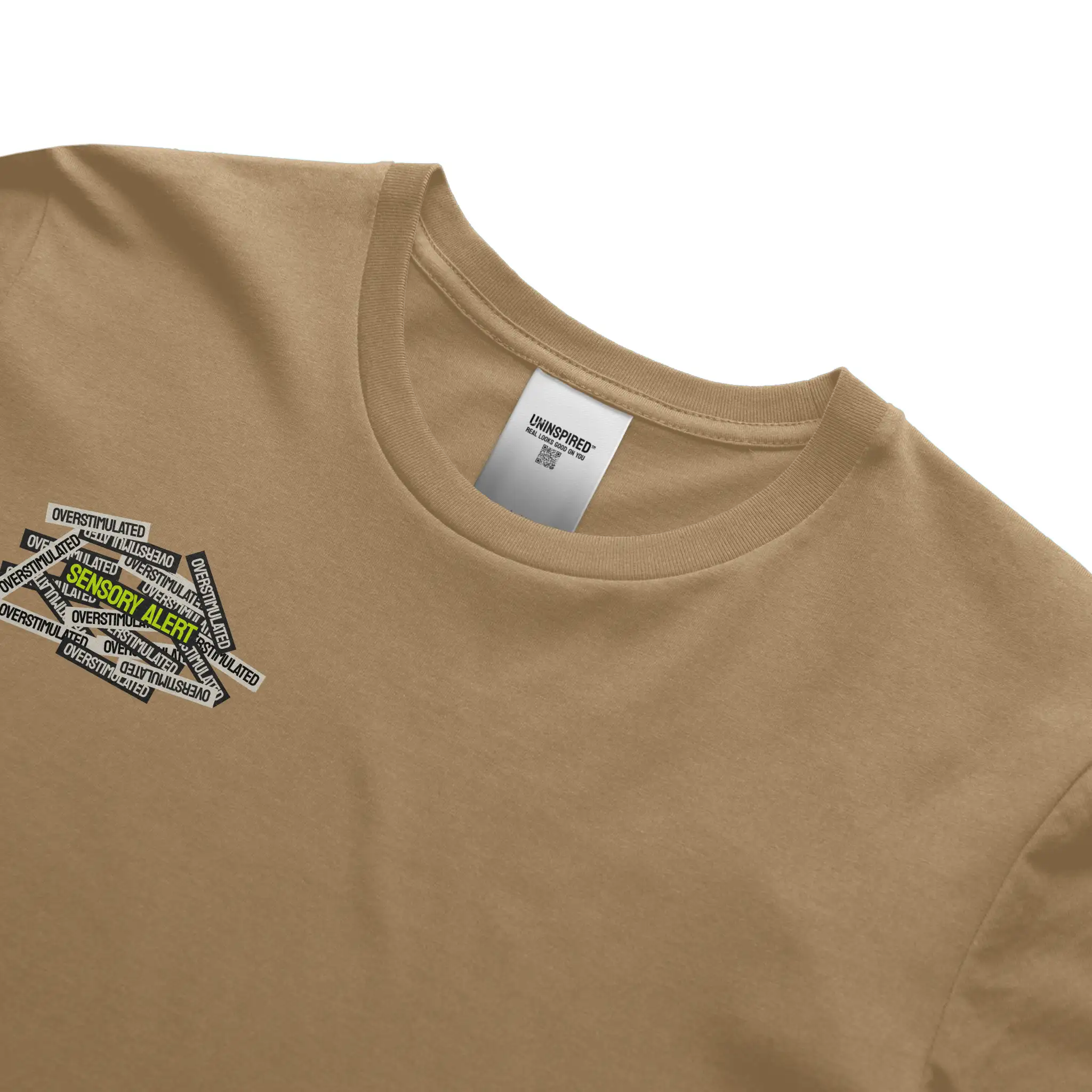 OVERSTIMULATED // Standard Tee // KG-T-Shirts-Uninspired