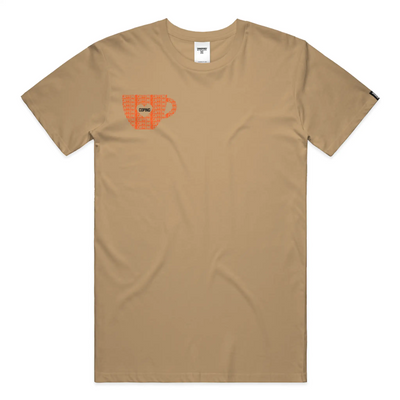CAFFEINE & COPING // Standard Tee // KO - Image 1