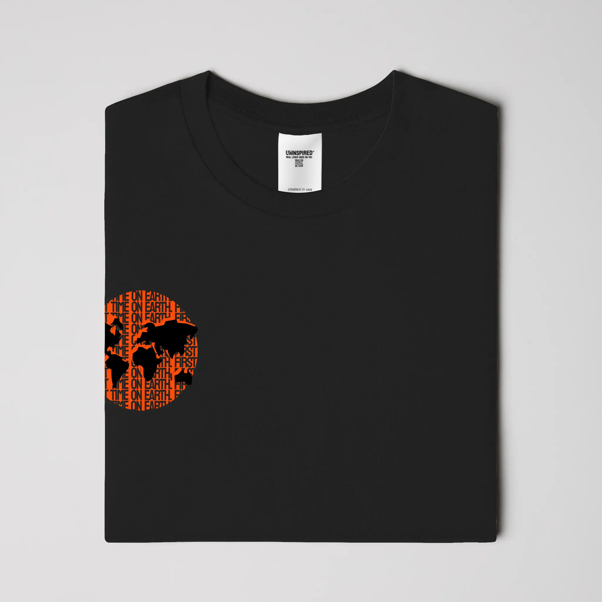 FIRST TIME ON EARTH // Standard Tee // BO-T-Shirts-Uninspired