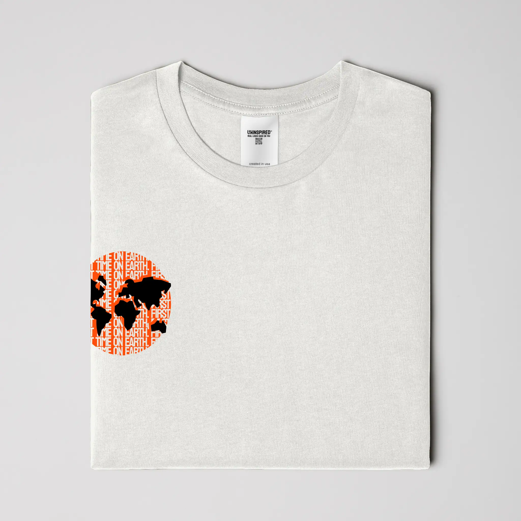 FIRST TIME ON EARTH // Standard Tee // WO-T-Shirts-Uninspired