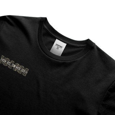 NO FINISH LINE // Standard Tee // BK - Image 4