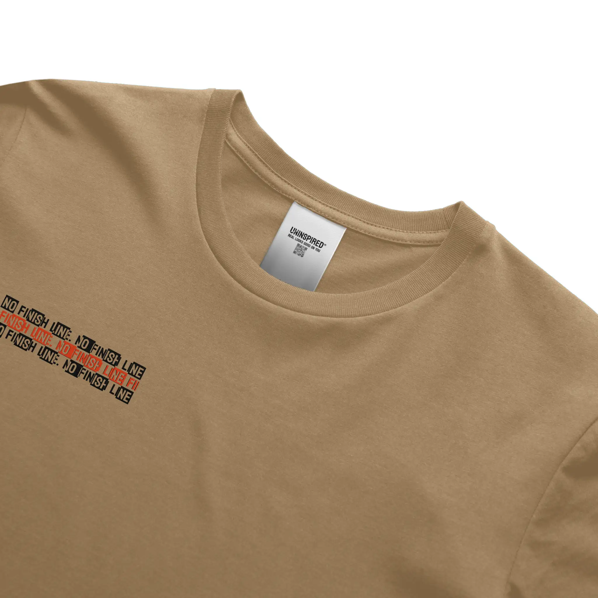 NO FINISH LINE // Standard Tee // KC-T-Shirts-Uninspired