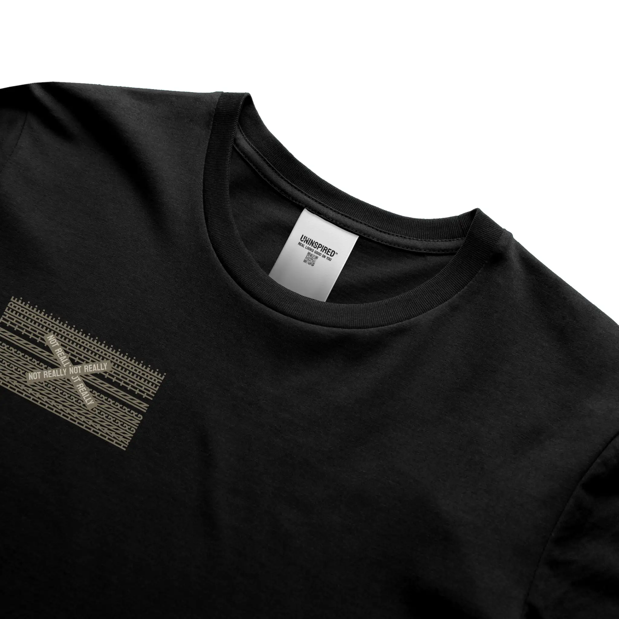 HANGING IN THERE // Standard Tee // BK-T-Shirts-Uninspired