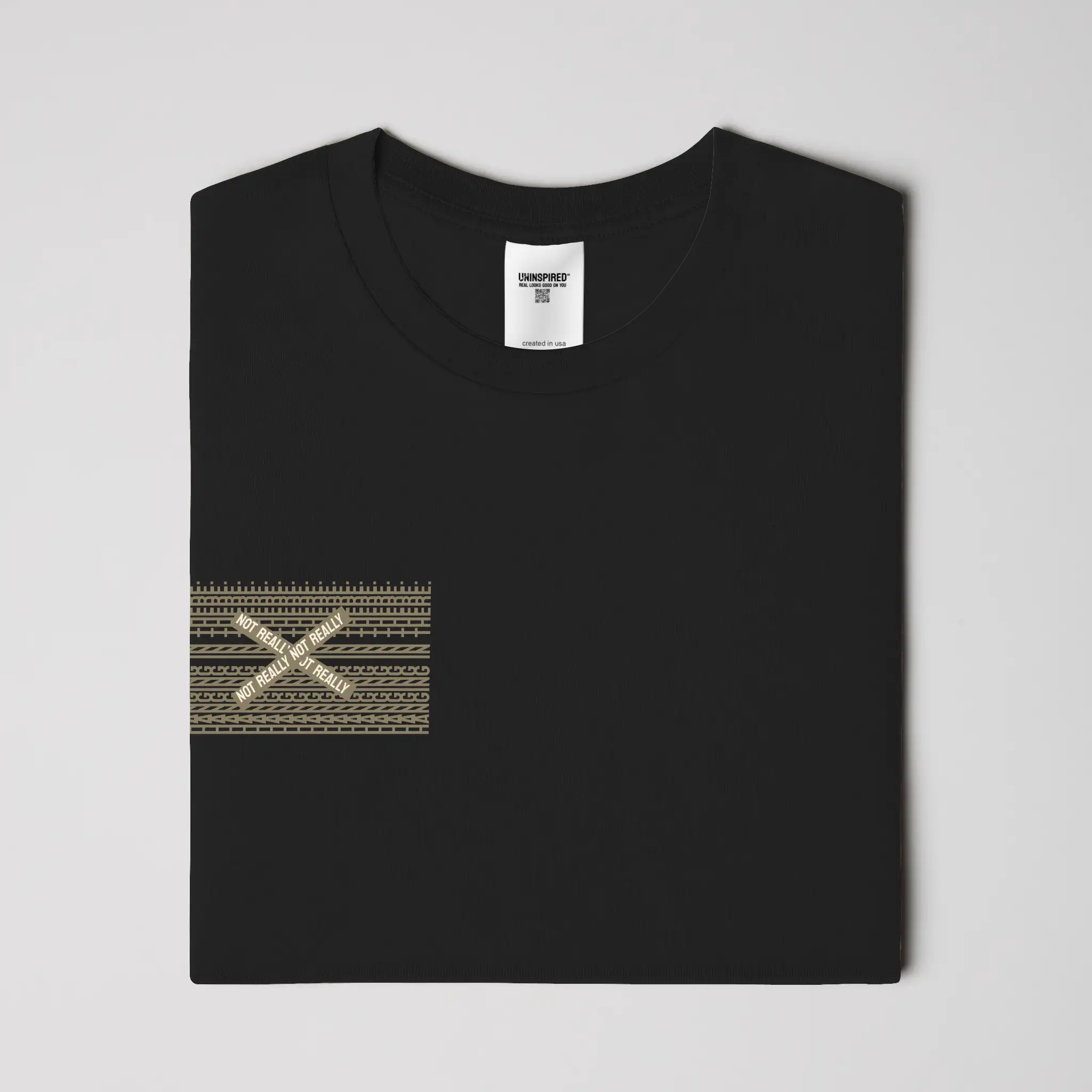 HANGING IN THERE // Standard Tee // BK-T-Shirts-Uninspired