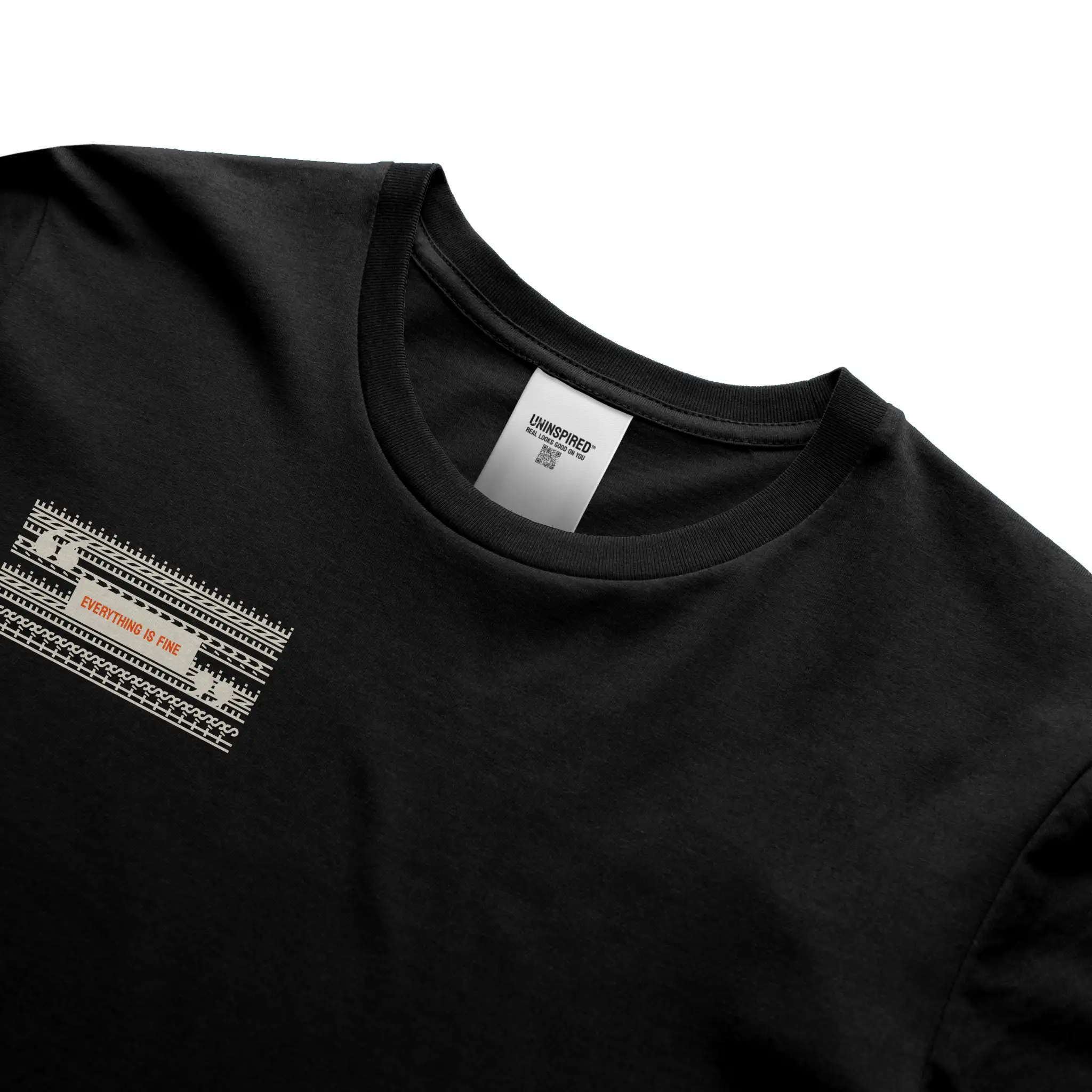 I'M FINE // Standard Tee // BC-T-Shirts-Uninspired