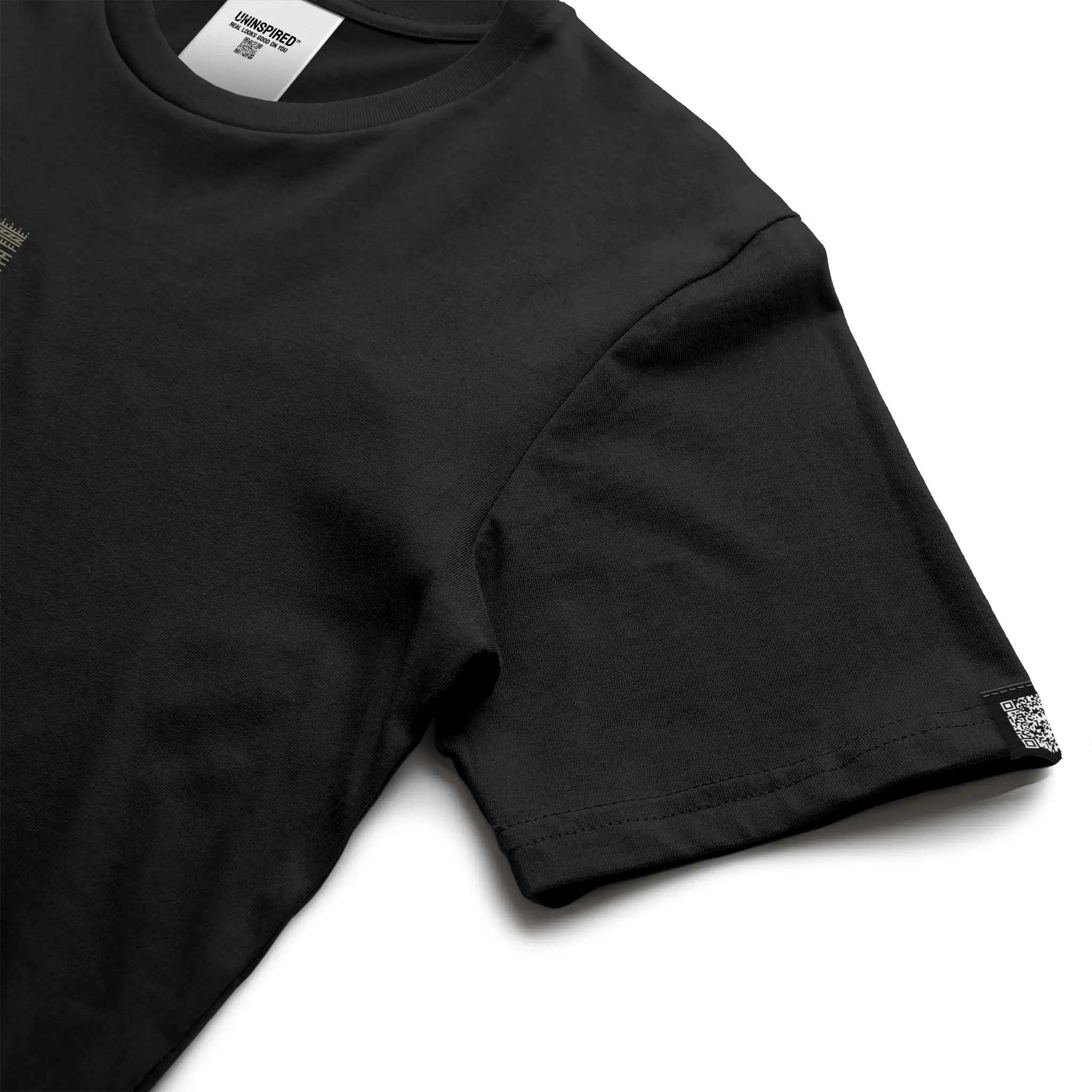 I'M FINE // Standard Tee // BK-T-Shirts-Uninspired