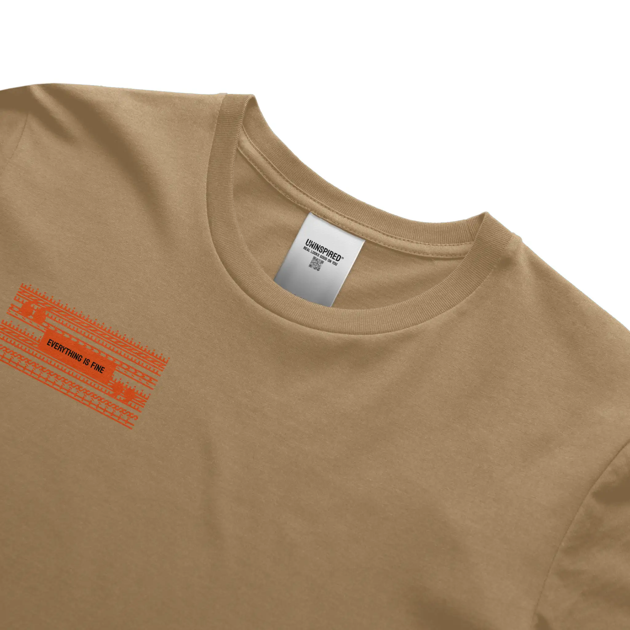 I'M FINE // Standard Tee // KO-T-Shirts-Uninspired