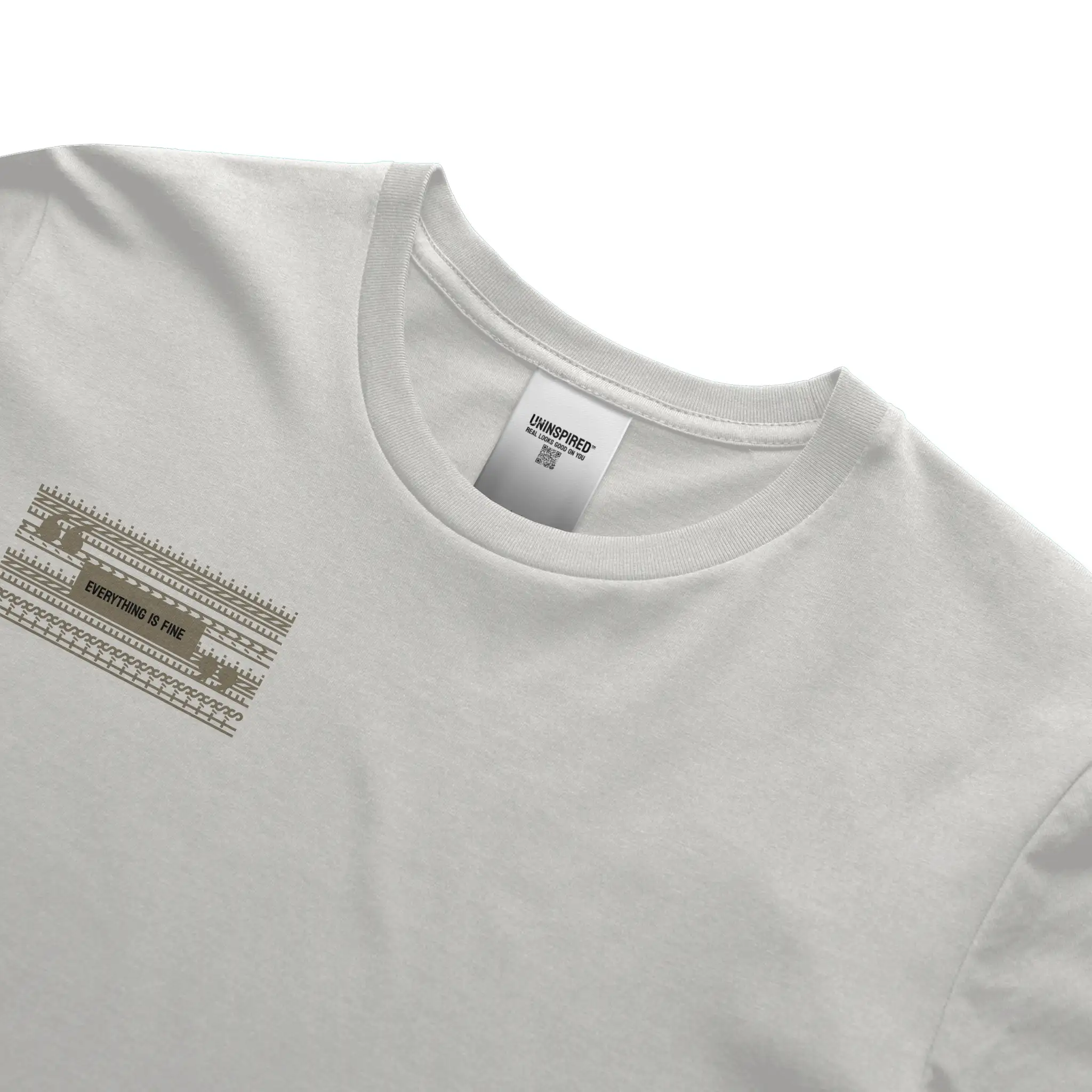 I'M FINE // Standard Tee // WK-T-Shirts-Uninspired