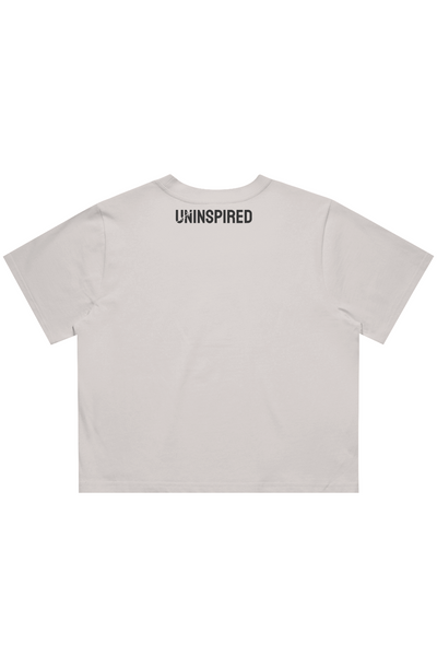 I WILL DISOWN YOU IF // Crop Tee // W - Image 2