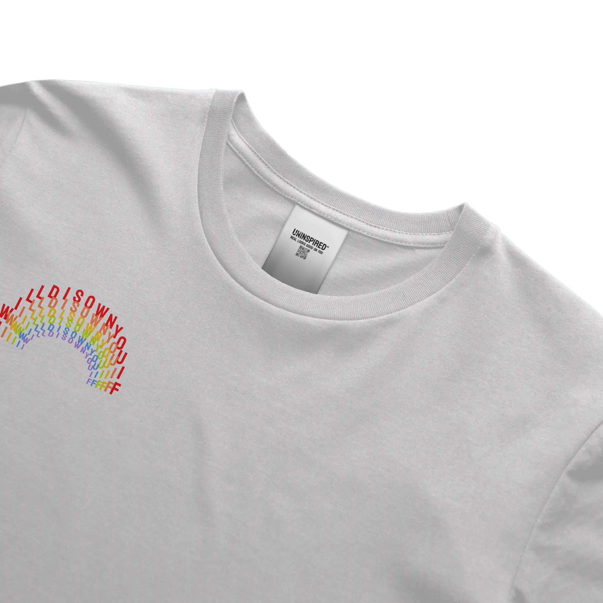 I WILL DISOWN YOU IF // STANDARD TEE // W