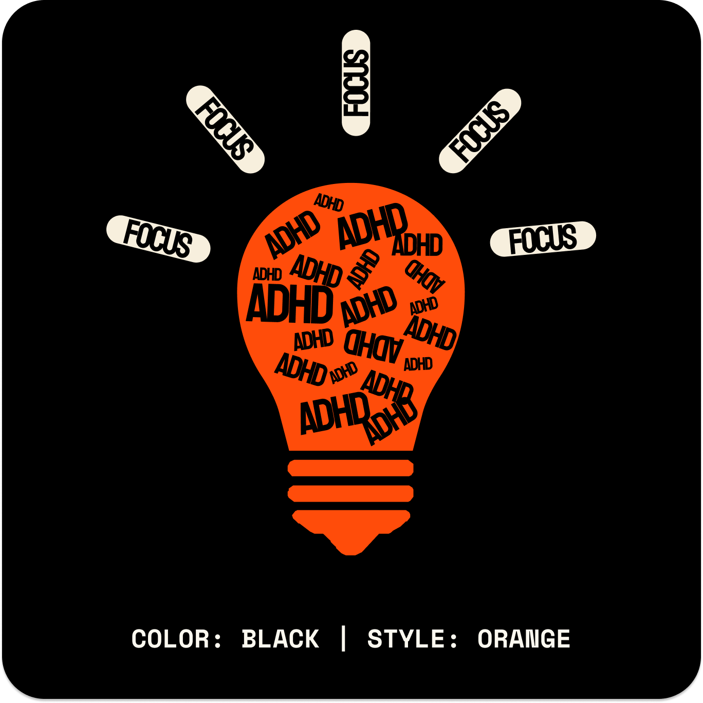 ADHD // Standard LS // BO-Long Sleeves-Uninspired