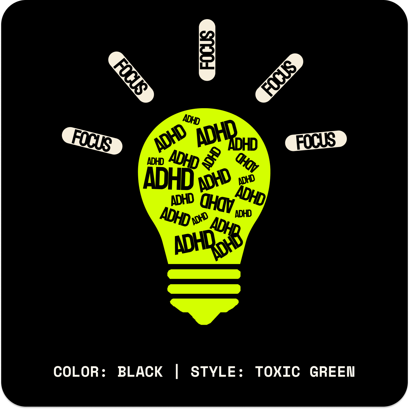ADHD // Standard LS // BG-Long Sleeves-Uninspired