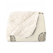 AM I OKAY? // Sherpa Fleece Blanket