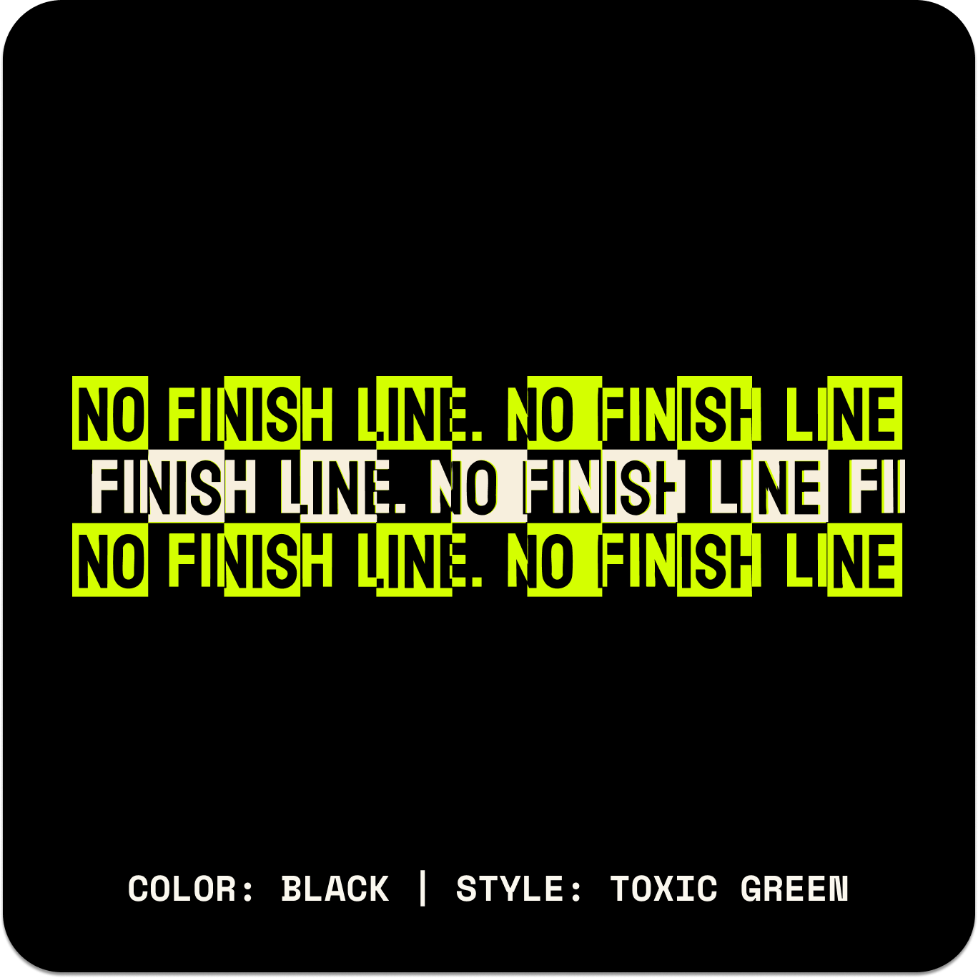 NO FINISH LINE // Standard LS // BG-Long Sleeves-Uninspired