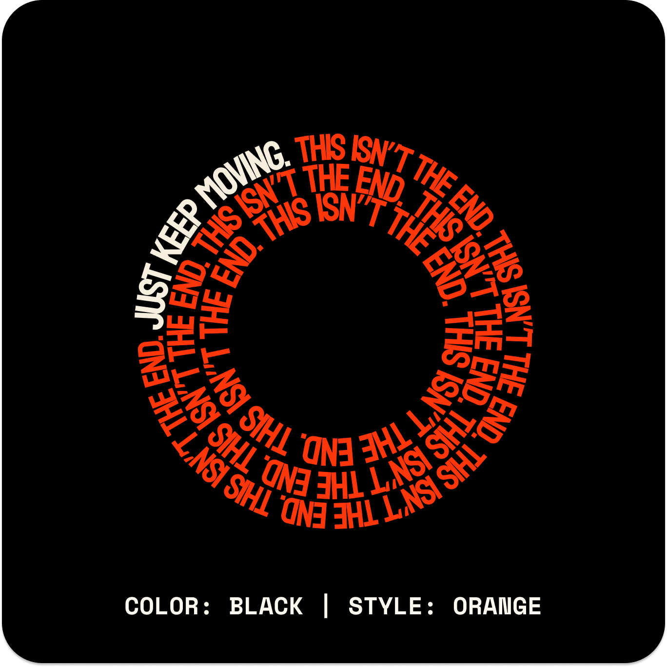 THIS ISN'T THE END // Standard LS // BO-Long Sleeves-Uninspired