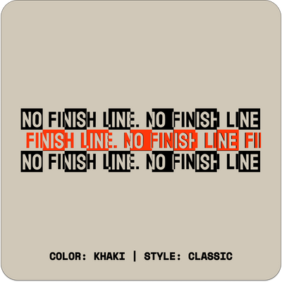 NO FINISH LINE // Standard Tee // KC - Image 7