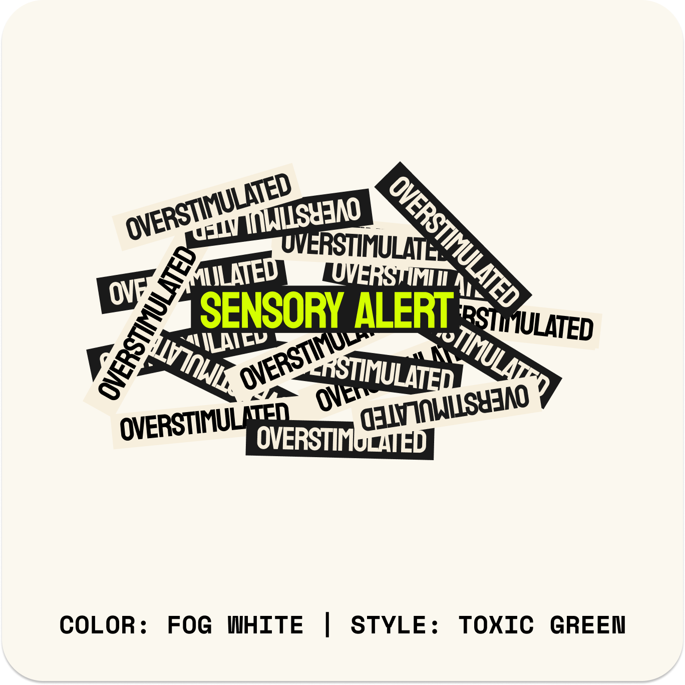 OVERSTIMULATED // Standard LS // WG-Long Sleeves-Uninspired