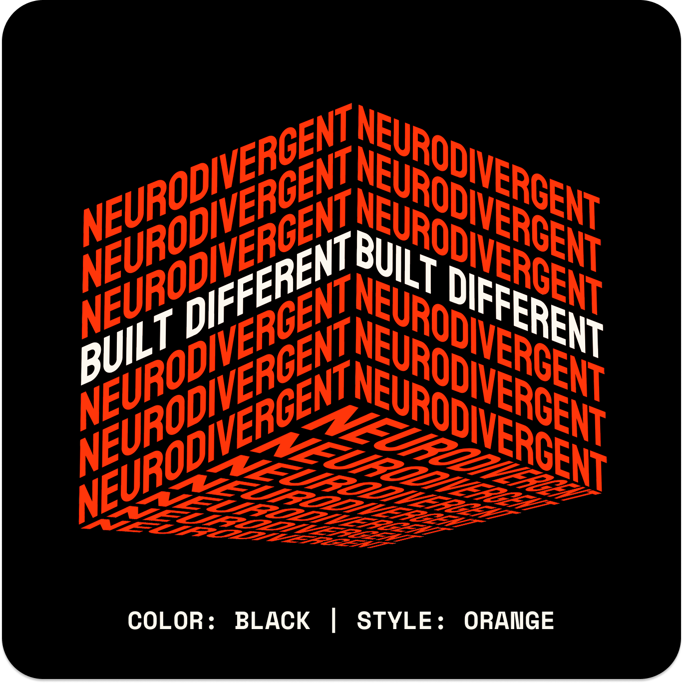 NUERODIVERGENT // Standard LS // BO-Long Sleeves-Uninspired