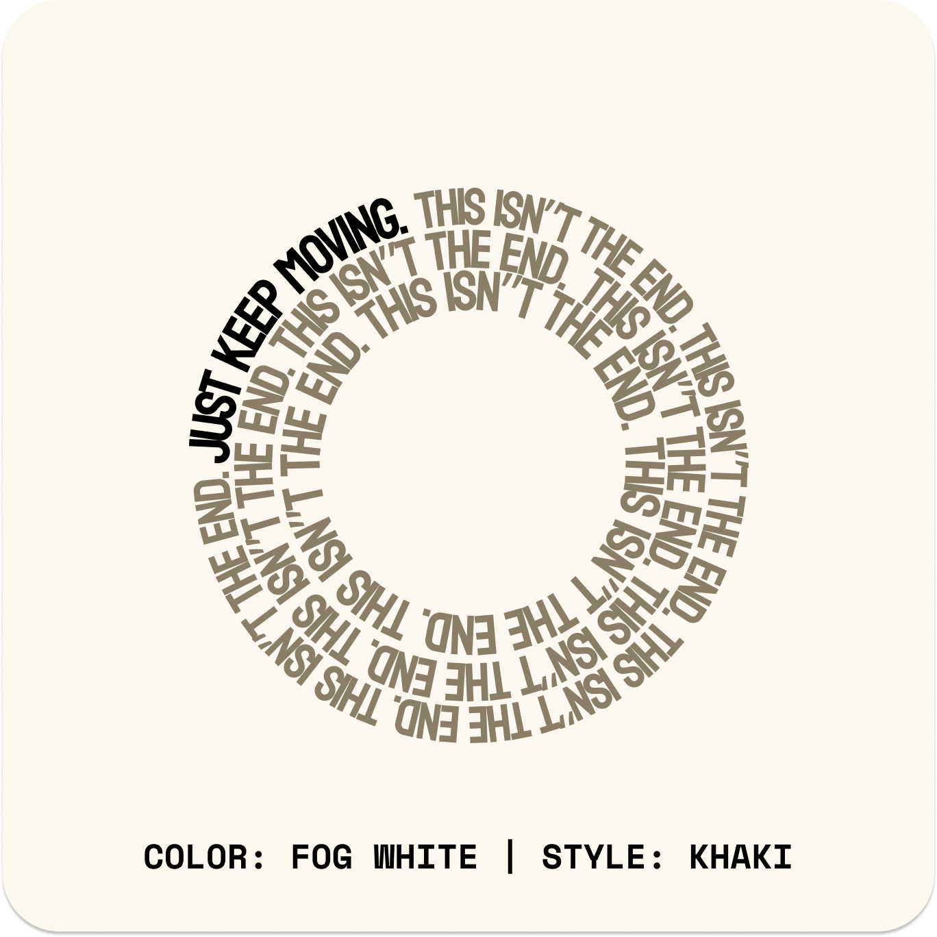 THIS ISN'T THE END // Standard LS // WK-Long Sleeves-Uninspired