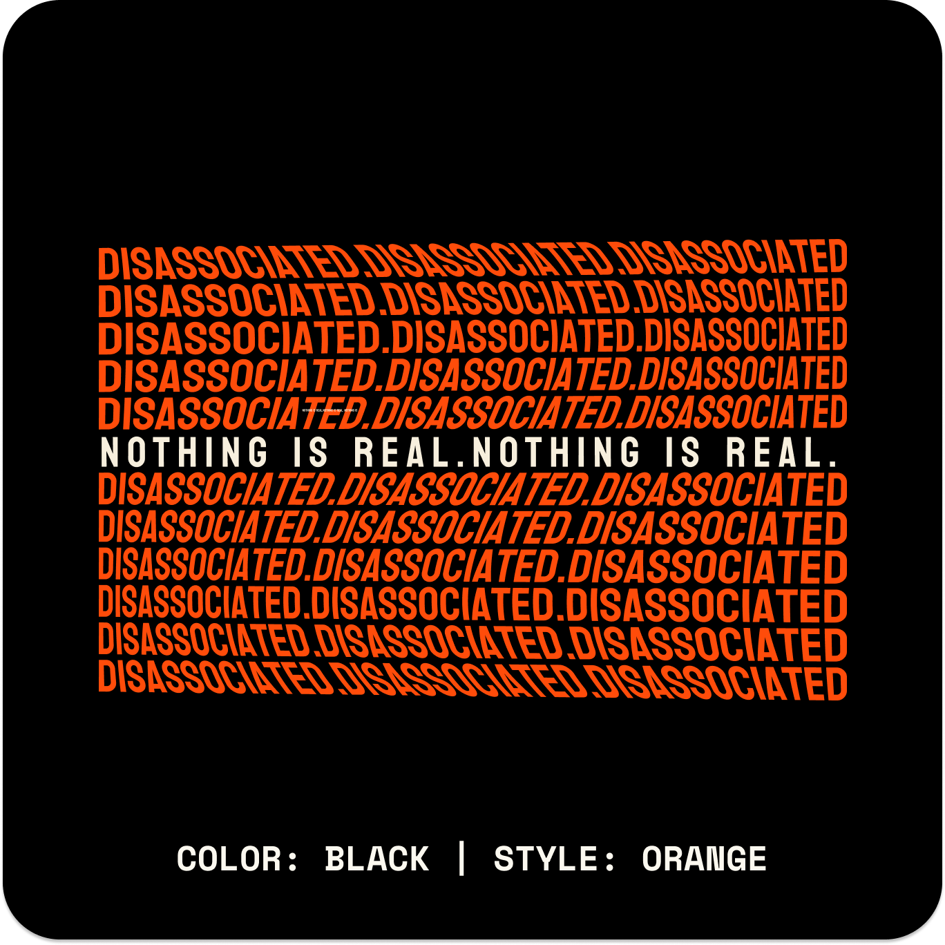 DISASSOCIATED // Standard LS // BO-Long Sleeves-Uninspired