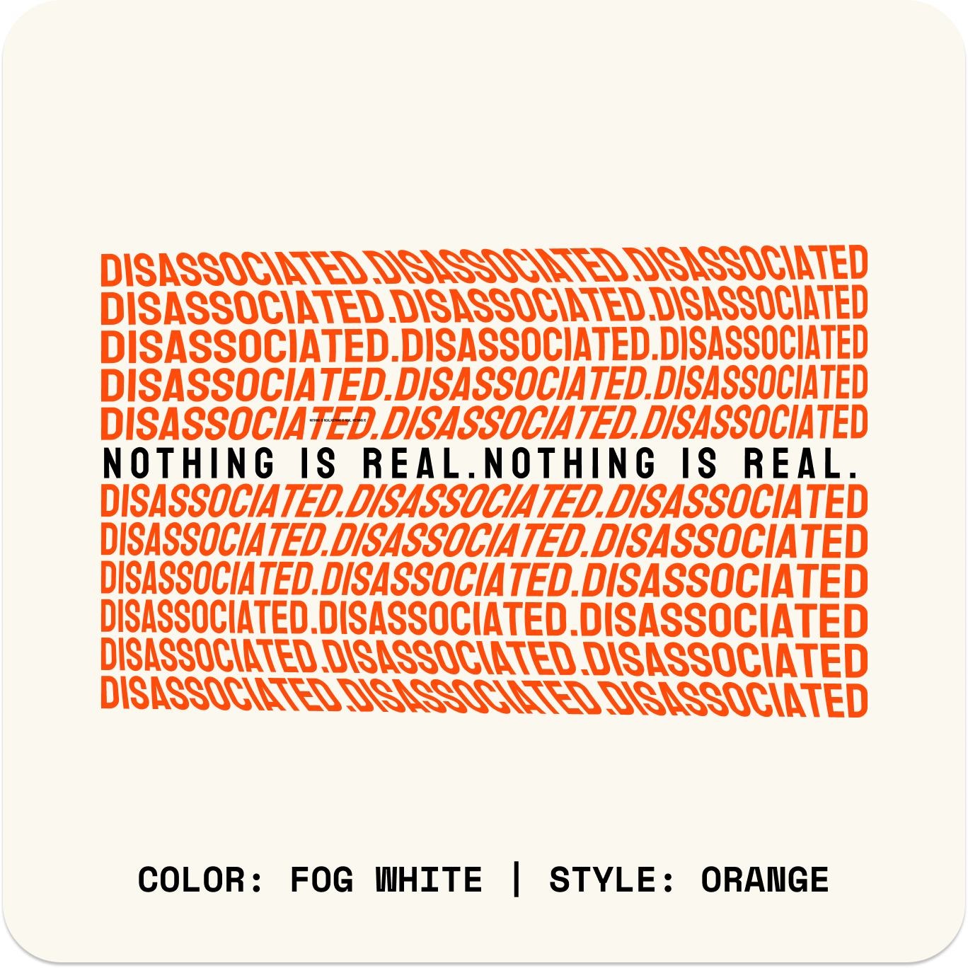 DISASSOCIATED // Standard LS // WO-Long Sleeves-Uninspired