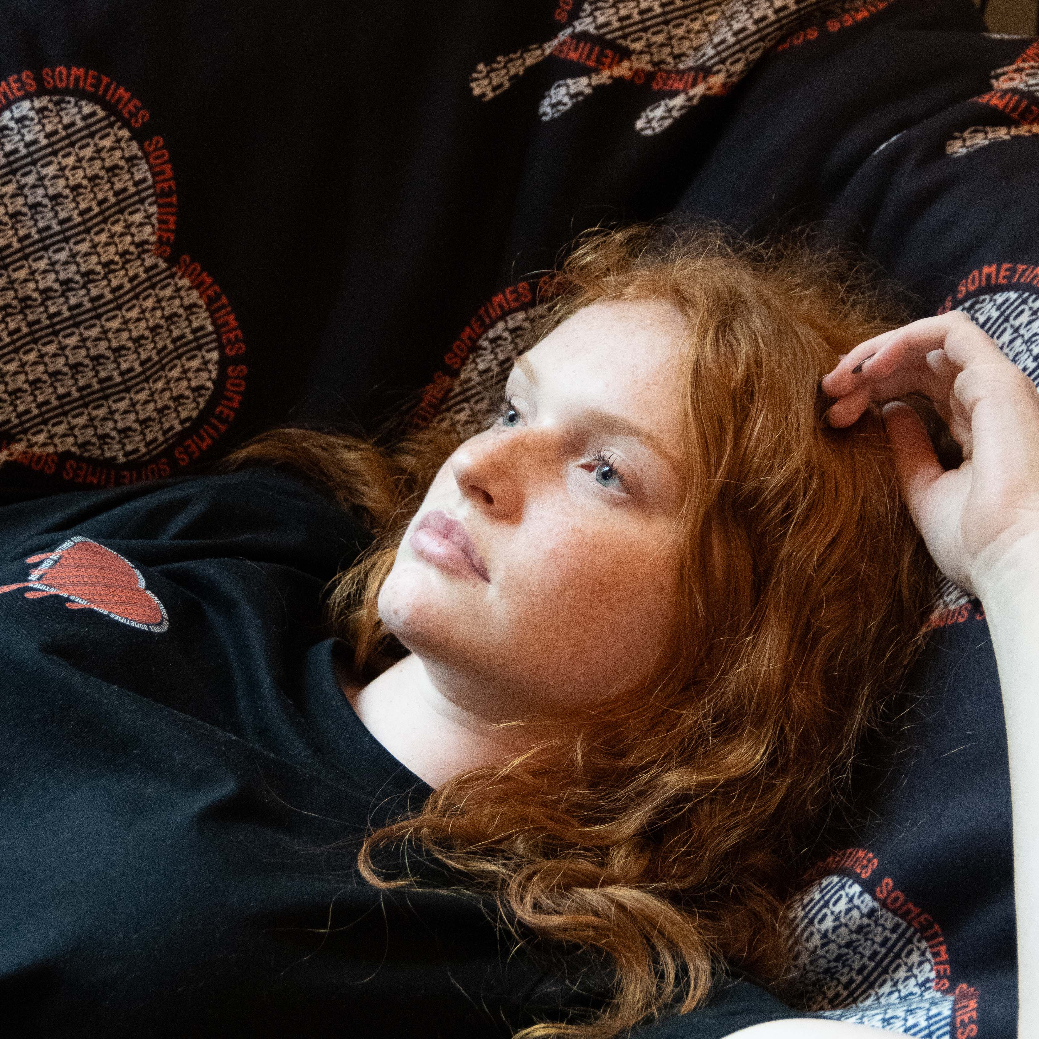 AM I OKAY? // Sherpa Fleece Blanket // BC