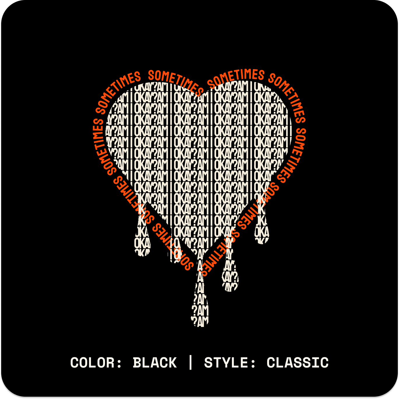 AM I OKAY? // Tank // BC-Tank Tops-Uninspired