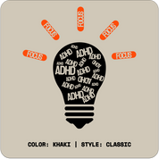 ADHD // Standard Tee // KC-T-Shirts-Uninspired